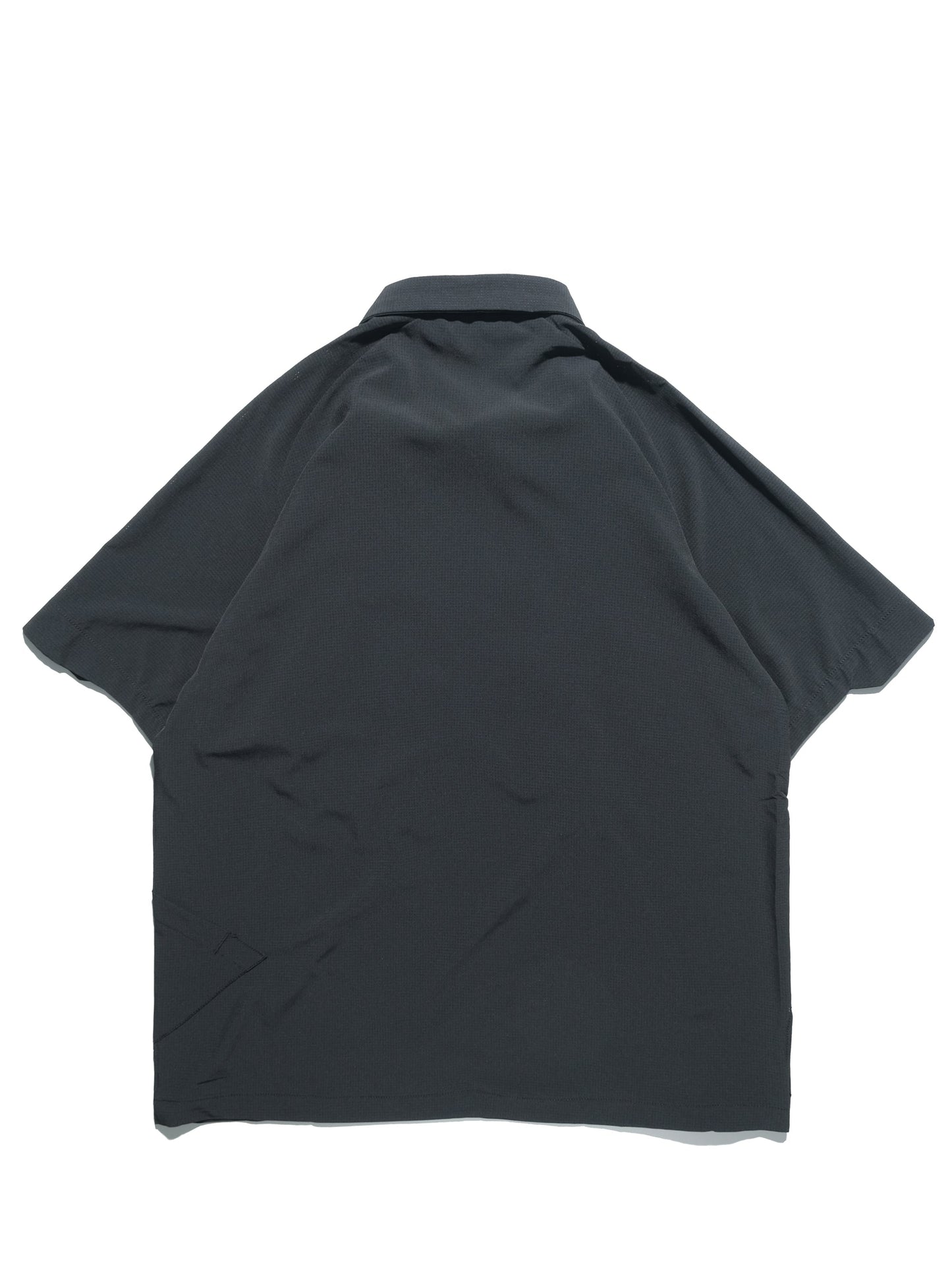 S24 / 14 — ST-03 Diagonal Sukkiri Shirt (Black)