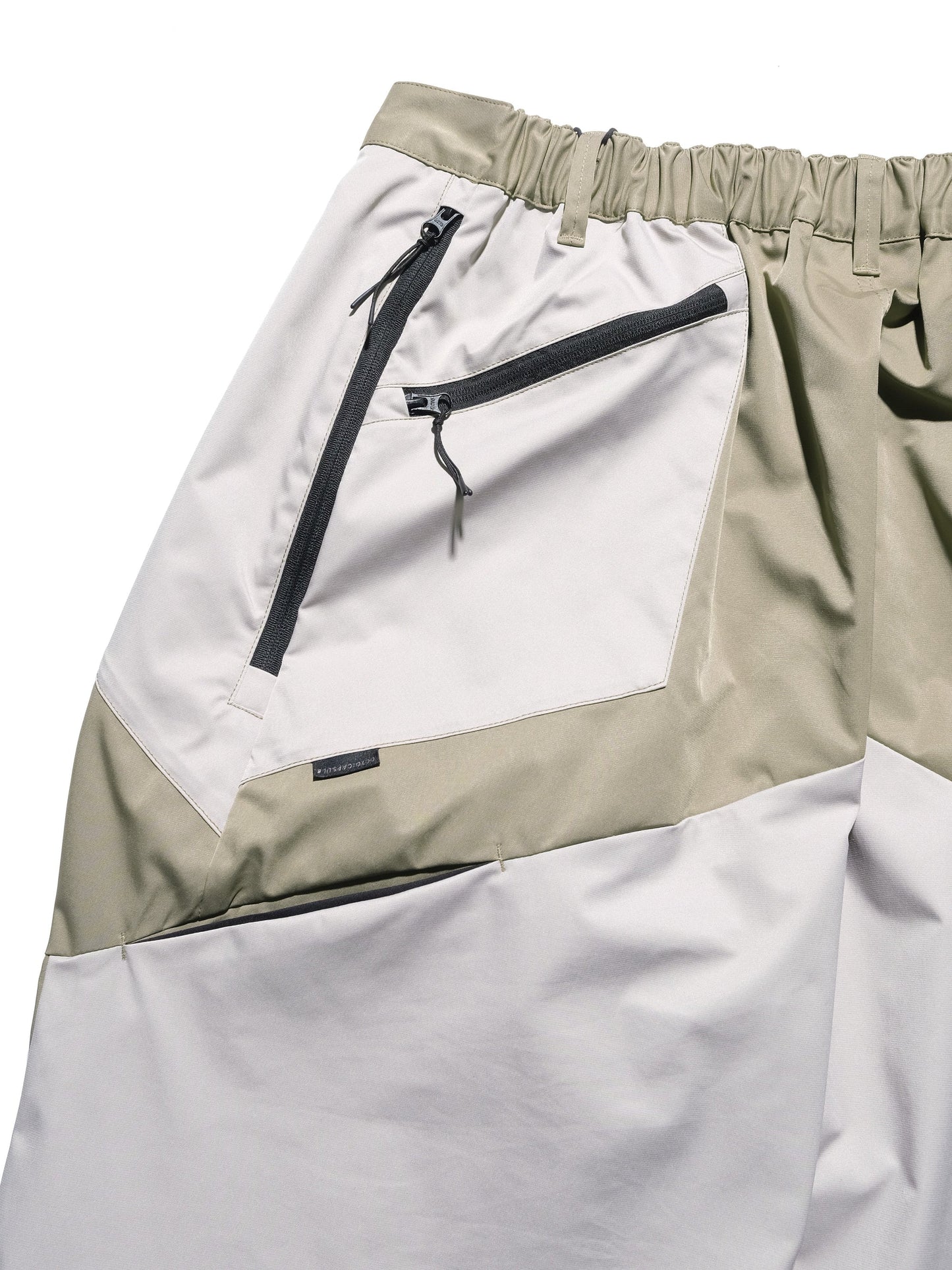 Capsule 02 / CSP-126 Discrete Nylon Pants (Sand Green)