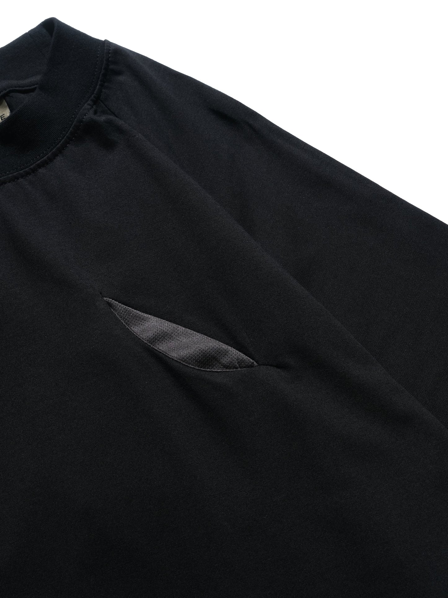 S24 / C-03-T1 Crescent Oversized T-shirt (Black)