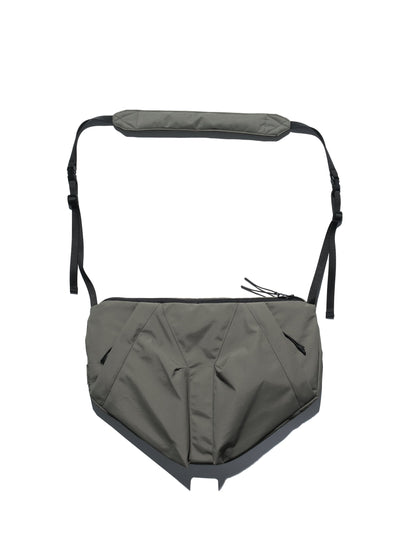 A24/ CS-01-B Futuristic Crossbody Bag (Seal Green)