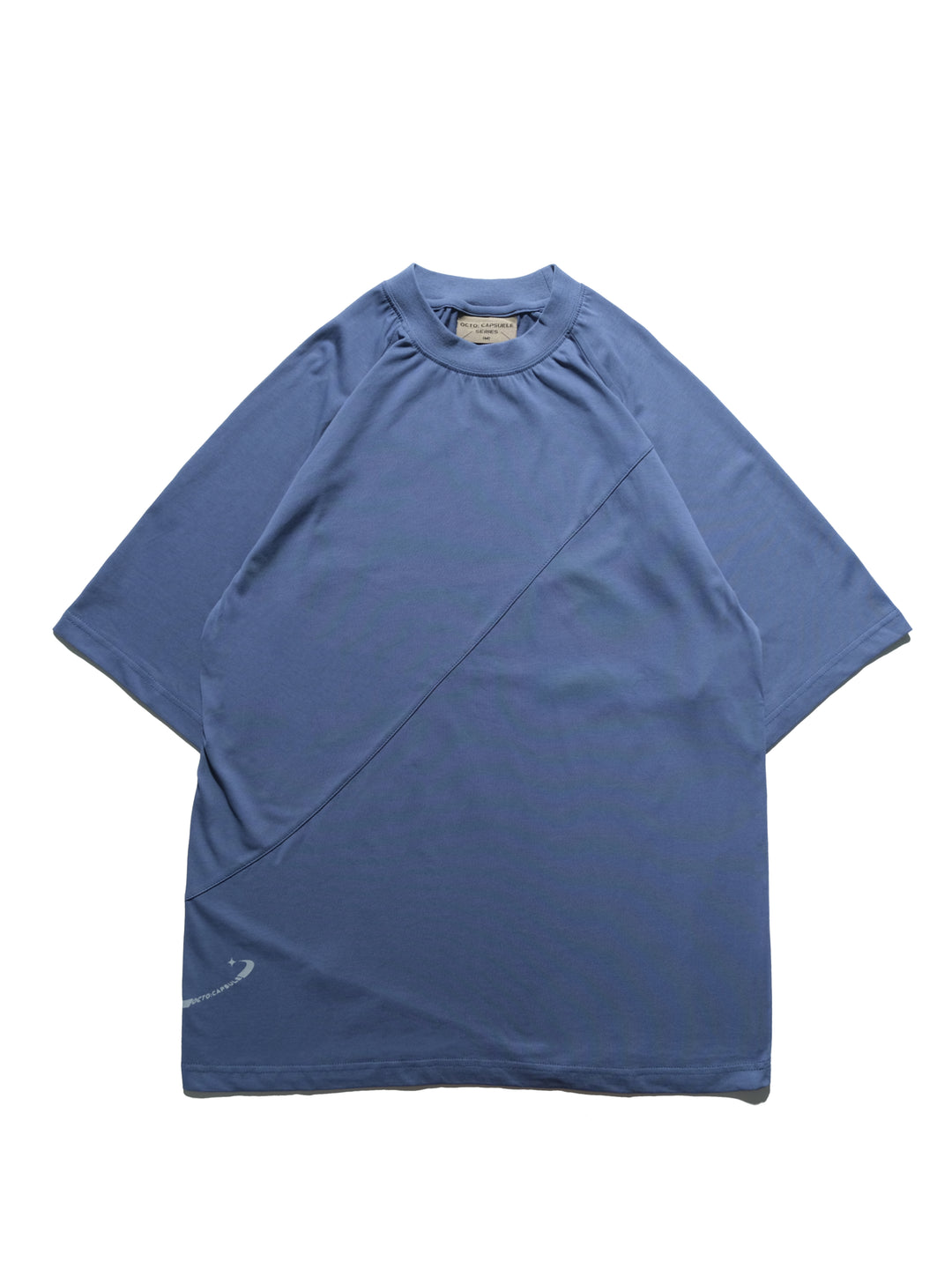 S24 / C-03-T2 Crescent Graphic T-shirt (Stone Blue)