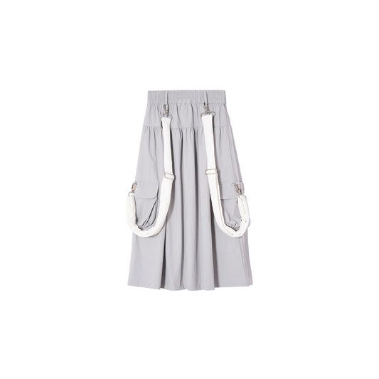 BOL Pleated Skirt (with Suspender Straps)