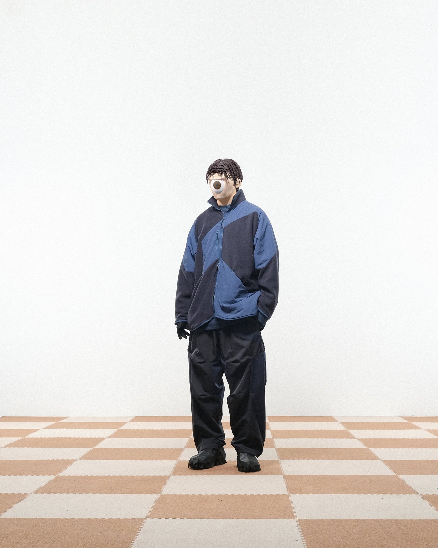 Capsule 02 / CSP-126 Discrete Nylon Pants (Navy)