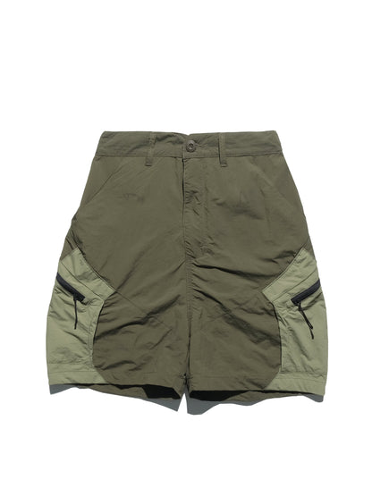 S24 / C-02-S ROAM Curved Shorts (Khaki Green)