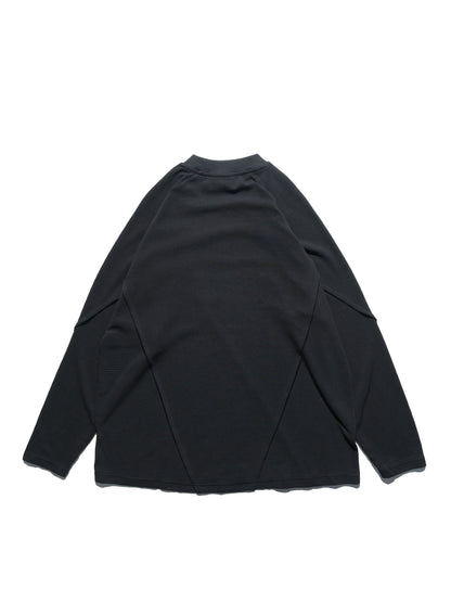 A24 /CS-01-T Futuristic Long Sleeves T-shirt (Black)