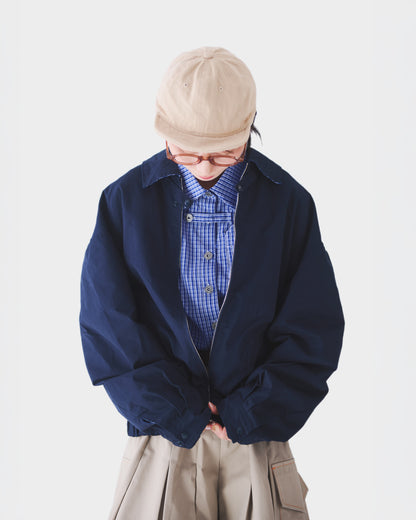 Archaic Double Woolen Jacket（Navy）