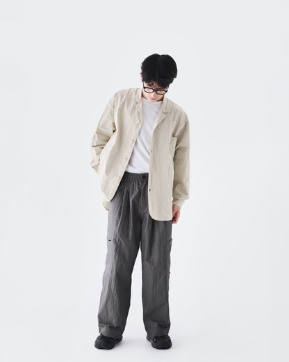 Notch Lapel Shirt Jacket