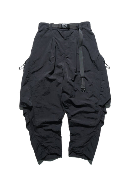 S24 / 13 — P -02 Tornado Arc Wide Pants (Black)