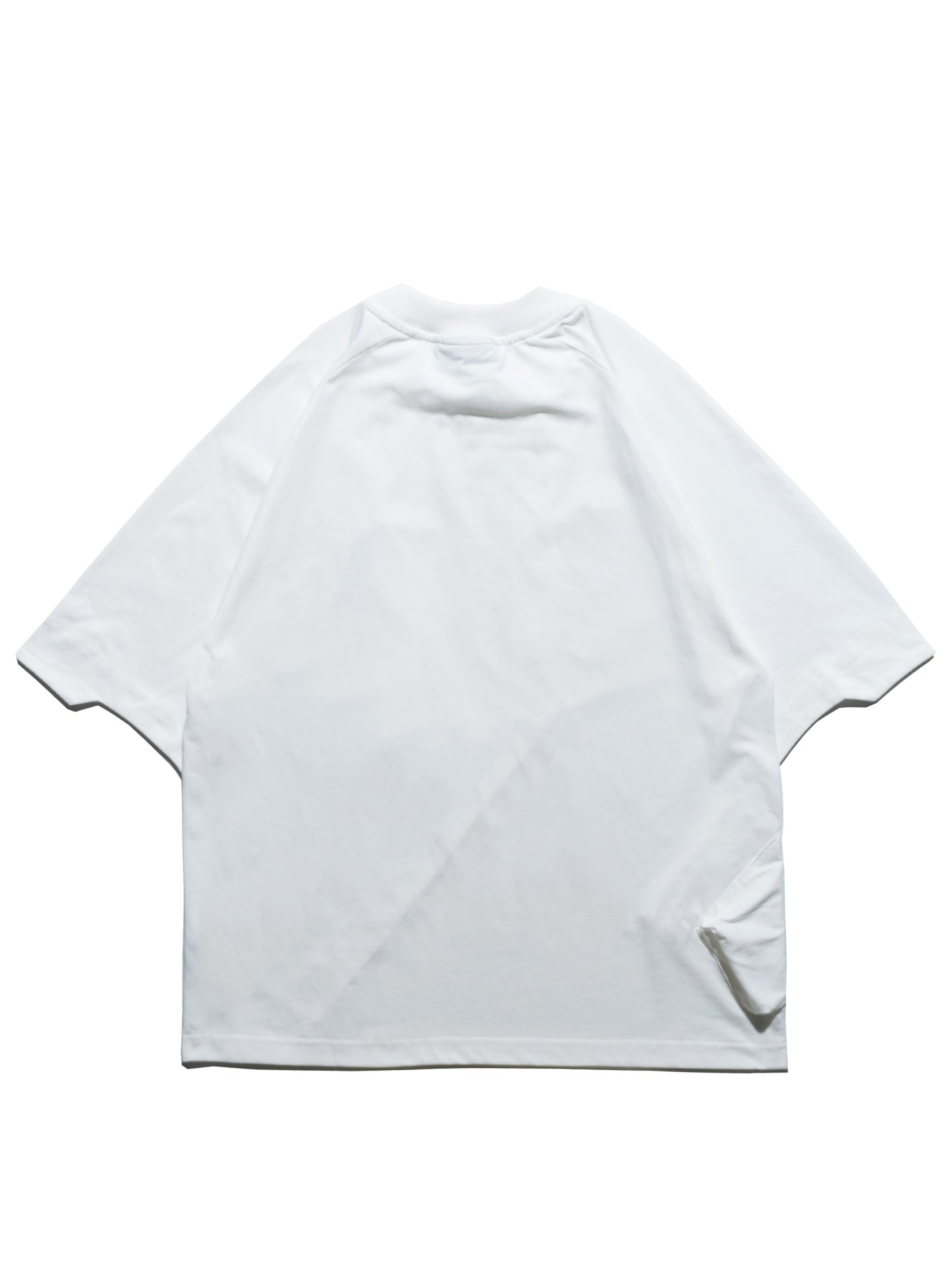 S24 / 12 — T-04 Trapezoid Sukkiri T-shirt (White)