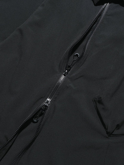 S24 / 14 — ST-03 Diagonal Sukkiri Shirt (Black)