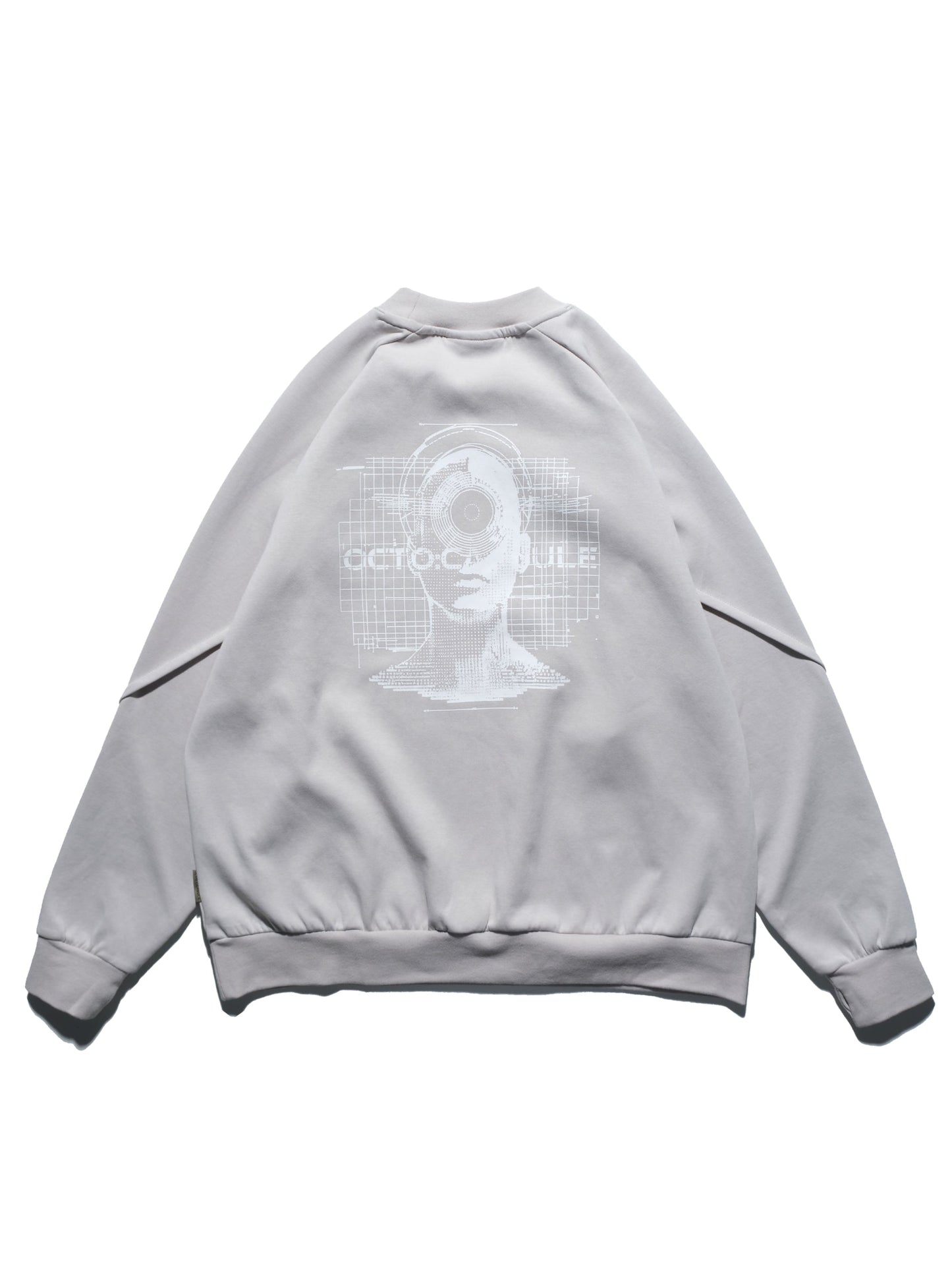 A24 /CS-01-H Futuristic Sweater (Bright Grey)