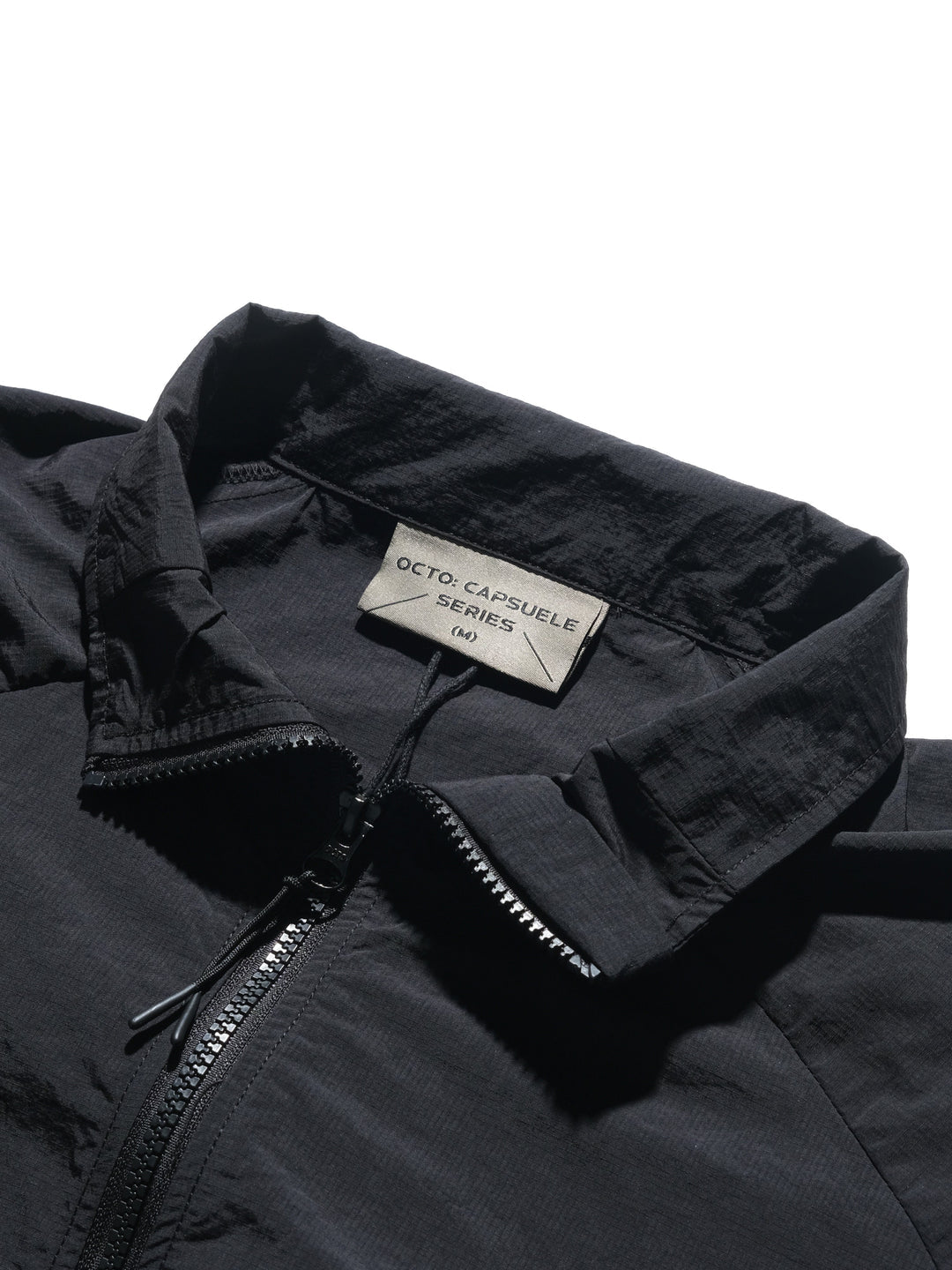 S24 / C-01ST TYPE OF SCALE Zip Shirt (Black)