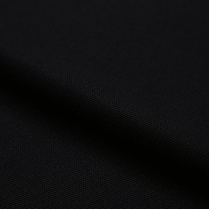 [SS24]WIDE POLO H/S SHIRT / BLACK