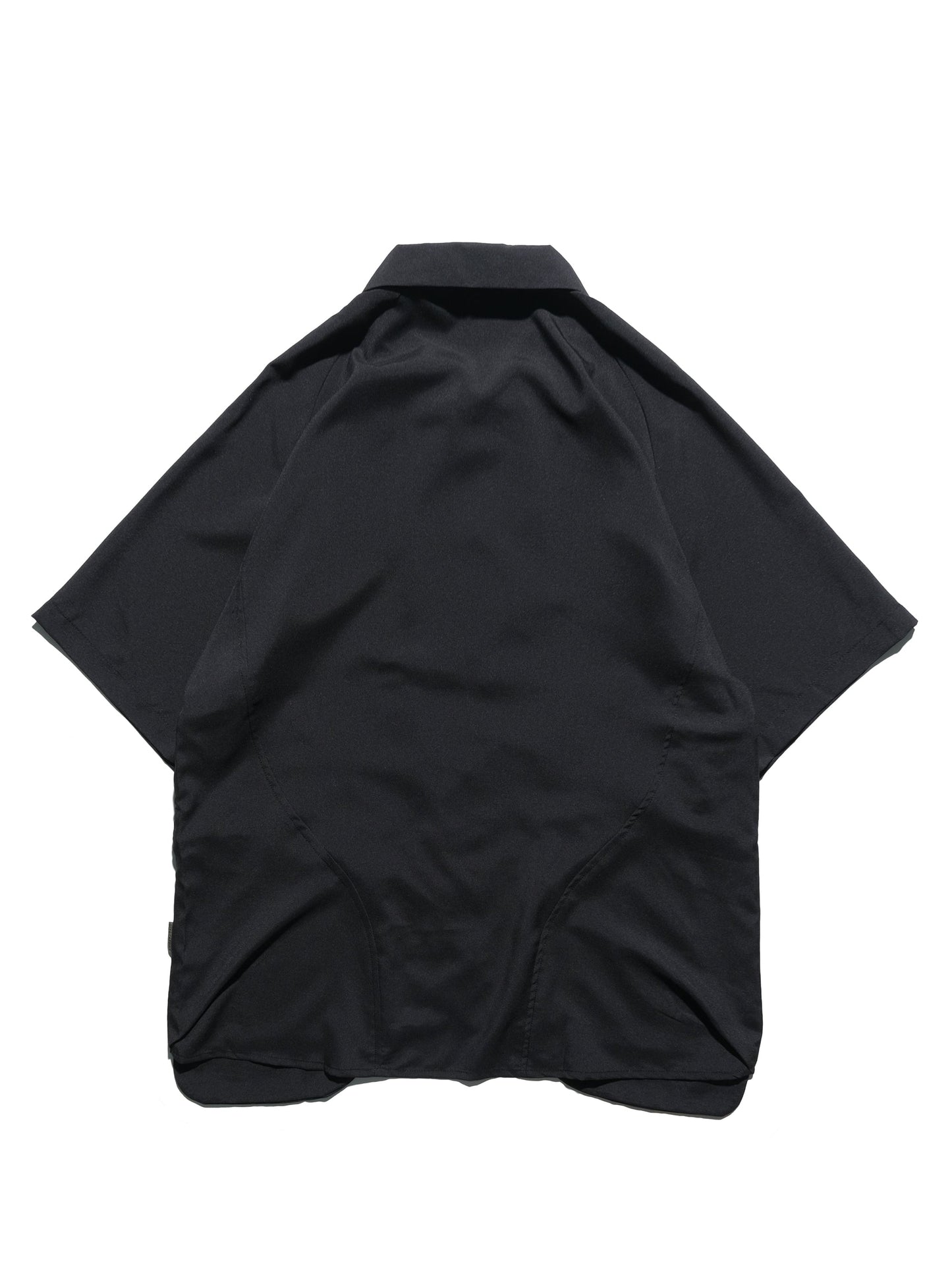 S24 / C-02-ST ROAM Curved Bowling Shirt (Black)