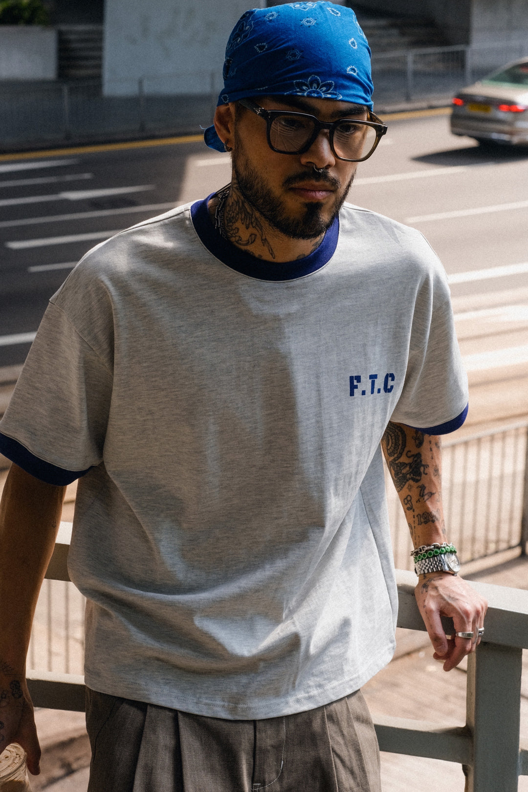 F.T.C Monster Ringer Tee (boxy cut)