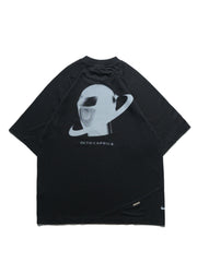 S24 / C-03-T2 Crescent Graphic T-shirt (Black)