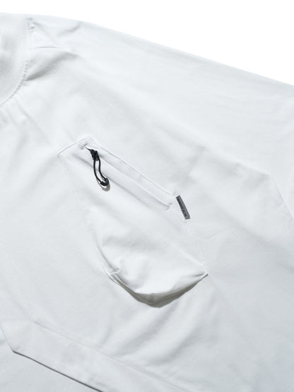 S24 / 12 — T-04 Trapezoid Sukkiri T-shirt (White)