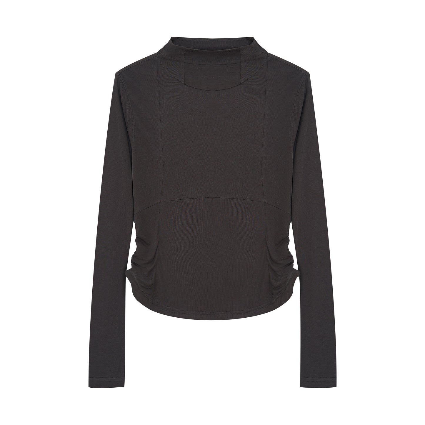 AW24-03 Charcoal Long Sleeve Top