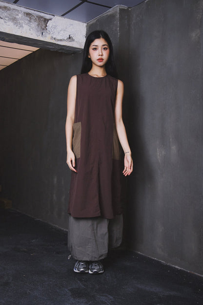 Jumper Maxi Dress with Pockets