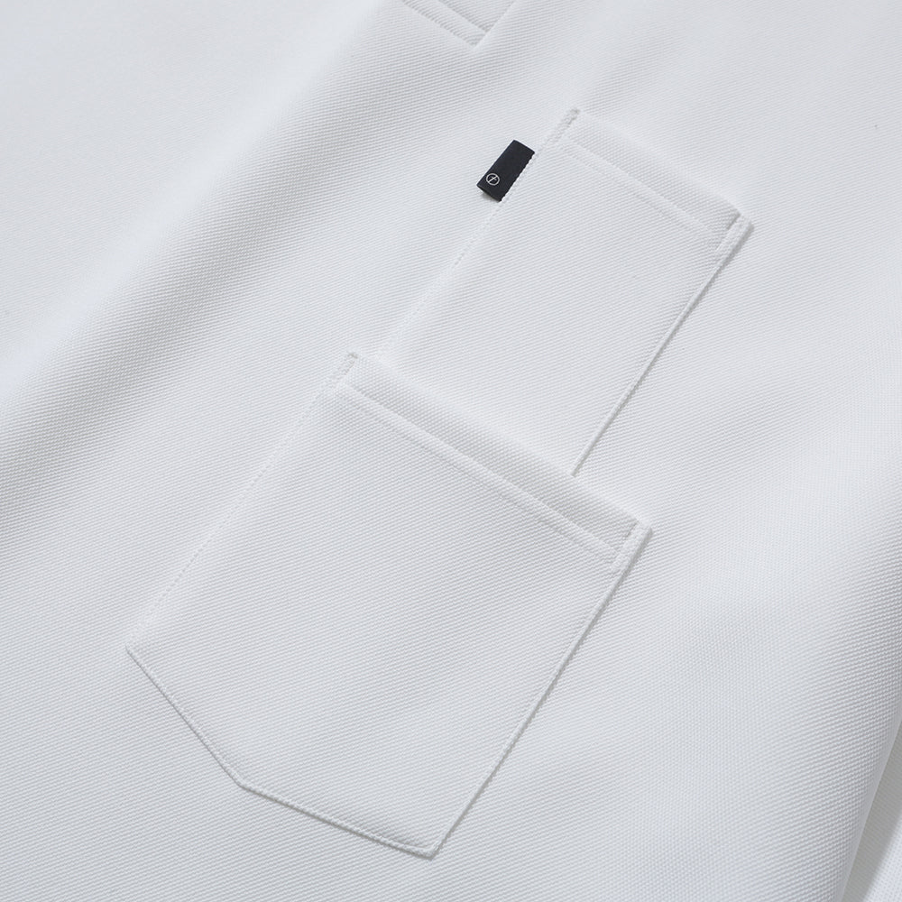 [SS24]WIDE POLO H/S SHIRT / OFF WHITE