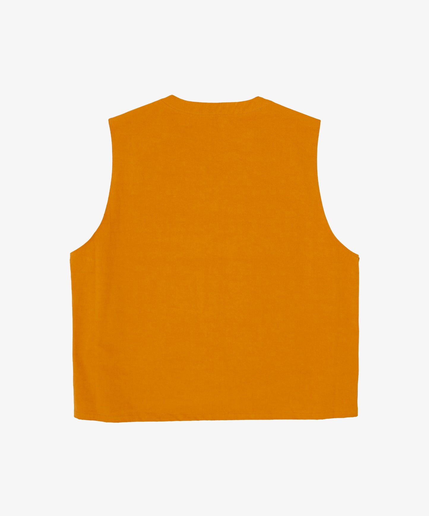 multi pocket vest orange