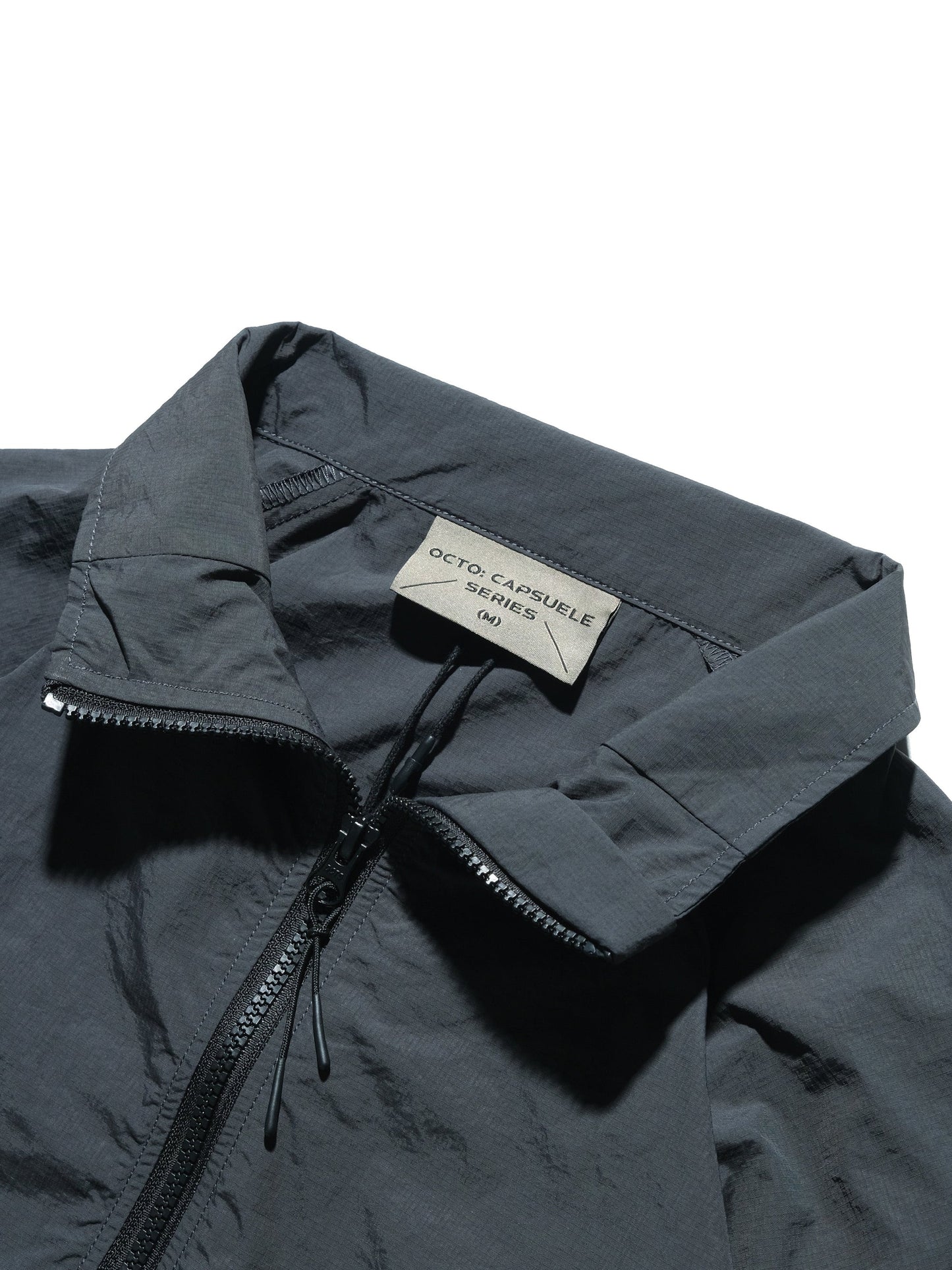 S24 / C-01ST TYPE OF SCALE Zip Shirt (Shadow Grey)