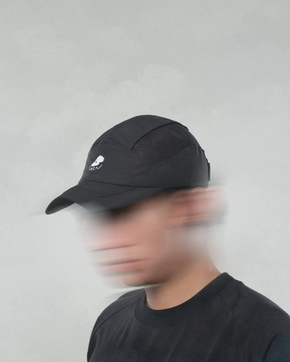 S24 / AH-04 A.C.T 5 Panels Running Cap (Black)