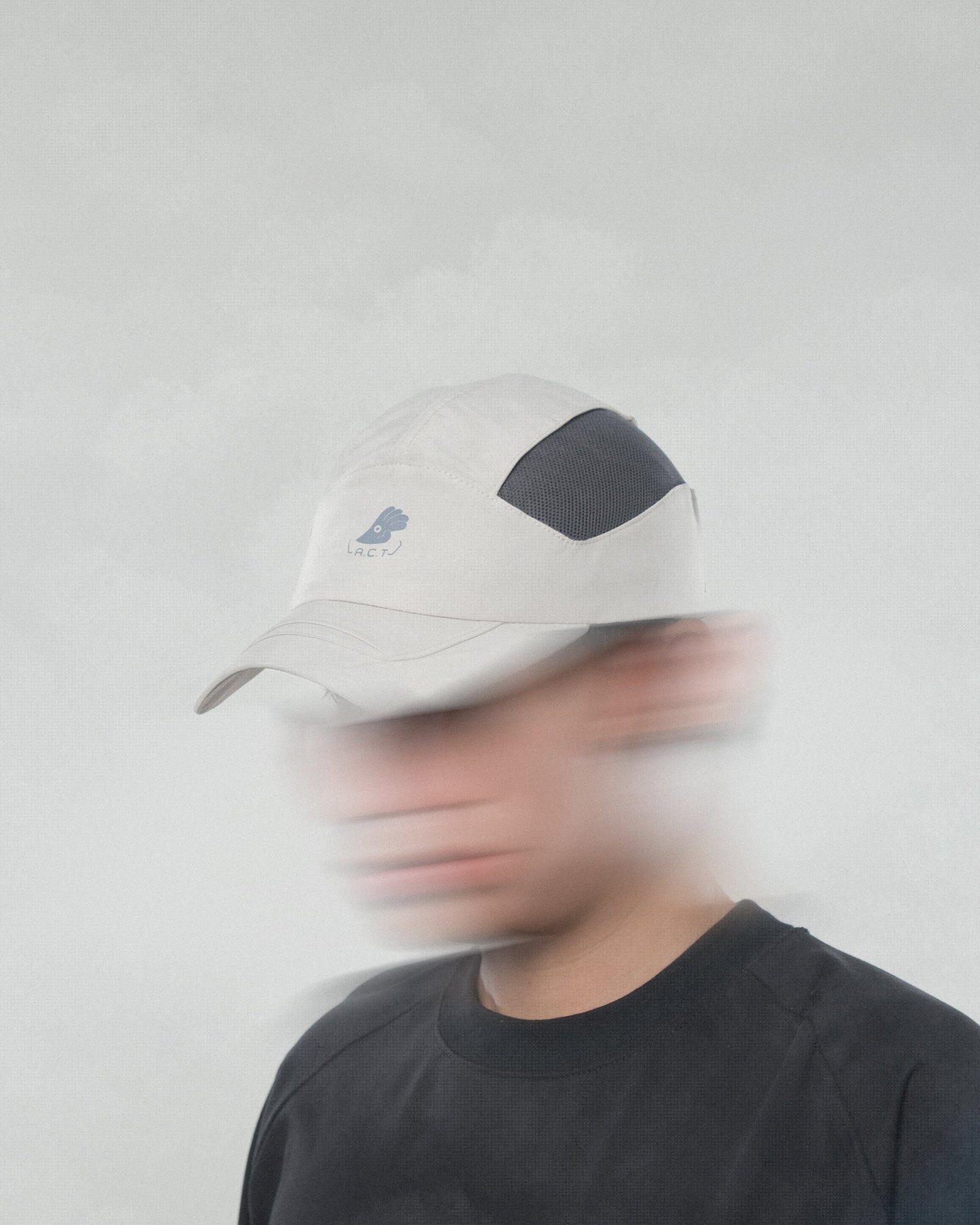 S24 / AH-04 A.C.T 5 Panels Running Cap (Smoke Grey)