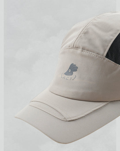 S24 / AH-04 A.C.T 5 Panels Running Cap (Smoke Grey)