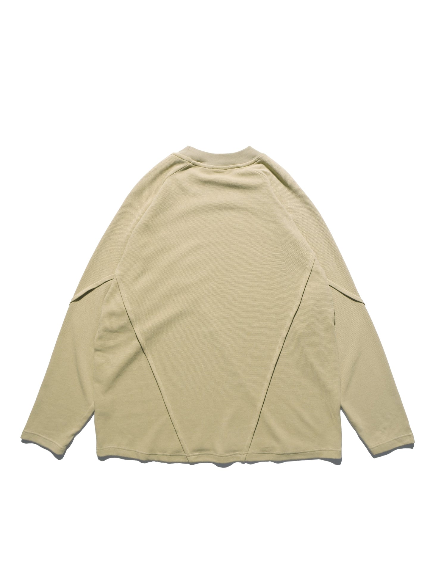 A24 /CS-01-T Futuristic Long Sleeves T-shirt (Taupe Khaki)