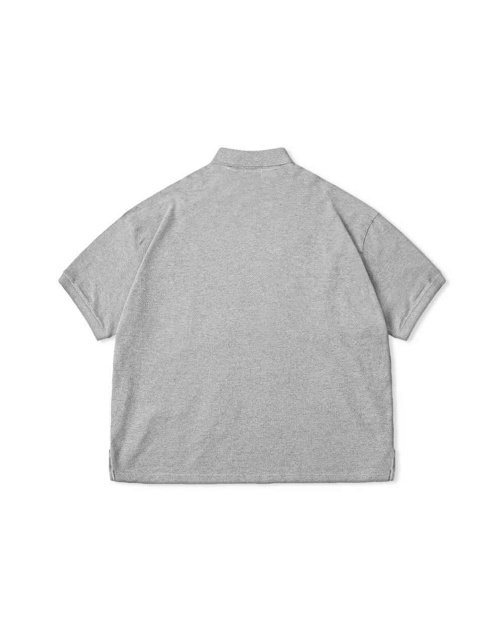 [AG] Double Pocket PK Half Tee - Grey