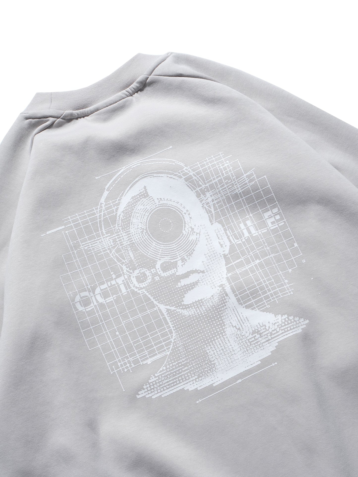 A24 /CS-01-H Futuristic Sweater (Bright Grey)