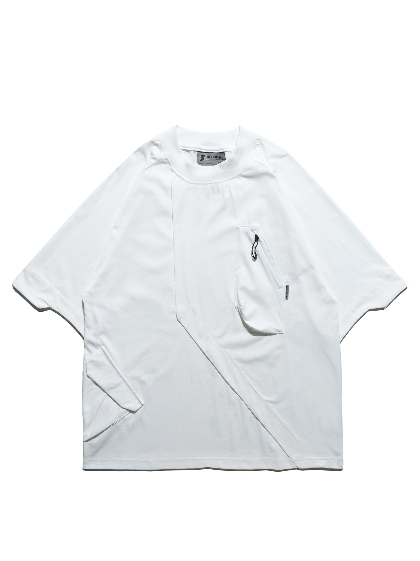 S24 / 12 — T-04 Trapezoid Sukkiri T-shirt (White)