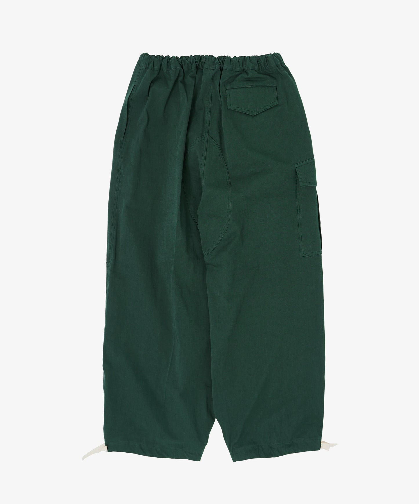 cargo circular pants green