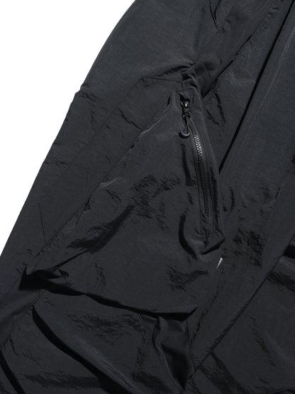 S24 / 13 — P -02 Tornado Arc Wide Pants (Black)